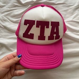 Zta zeta tau alpha trucker hat